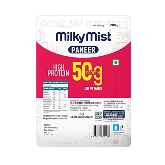 Picture of Milky Mist High Protein Paneer - Low Fat