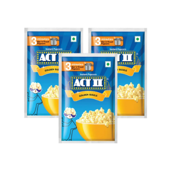 Picture of ACT II Golden Sizzle Popcorn (Pack of 3)OFFER