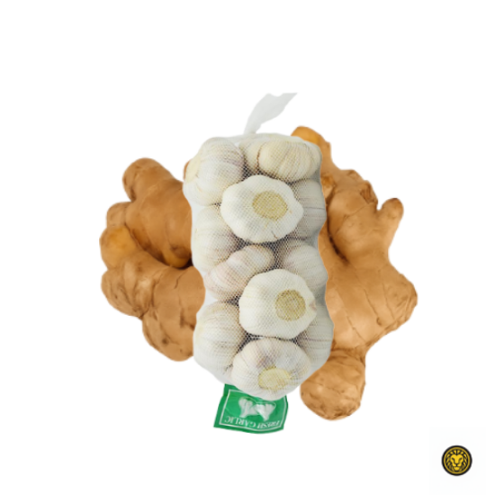 Picture of Fresh Ginger (India) + Garlic Roll 1 (COMBO)